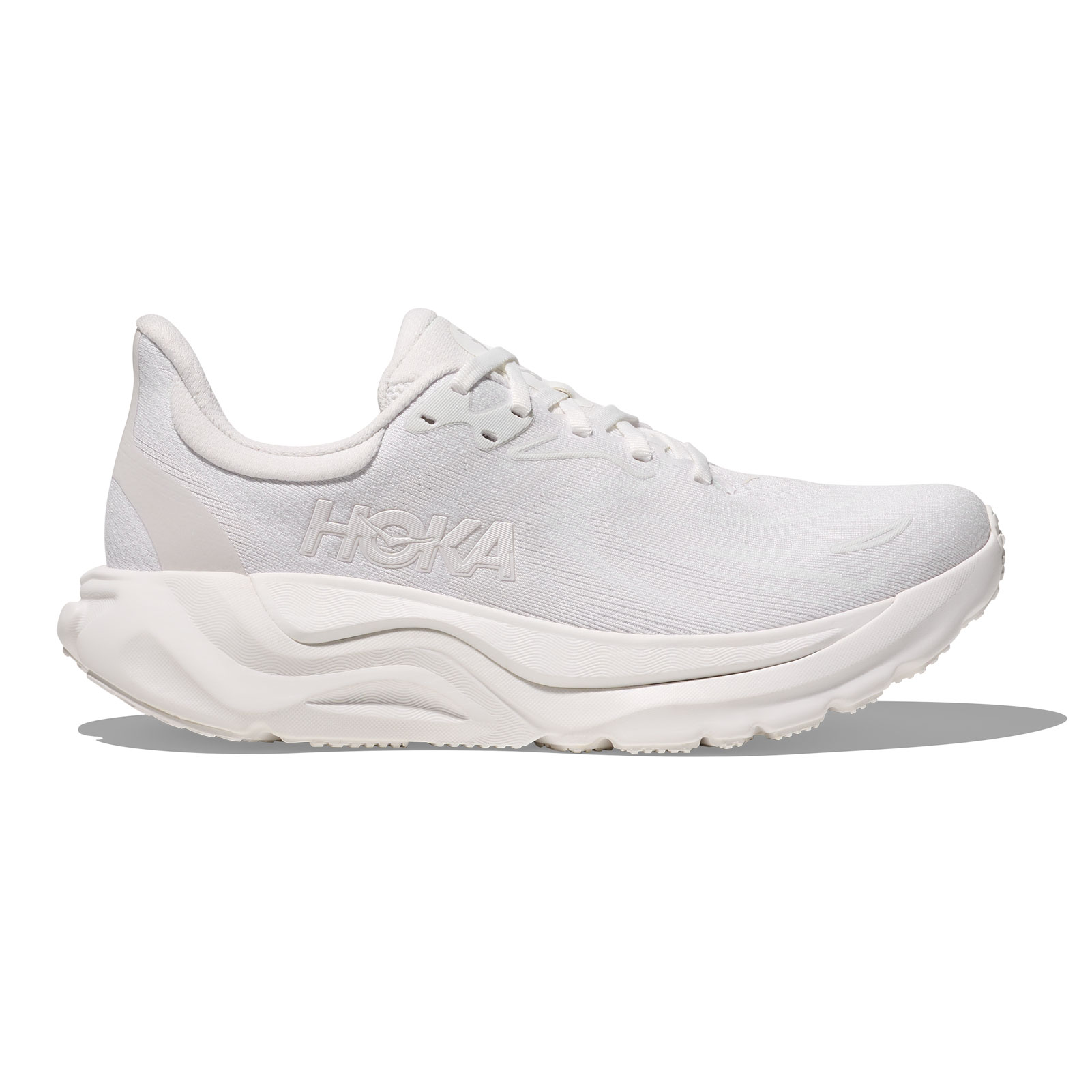 HOKA Women's Arahi 8 White/White Running Shoes - Free Shipping