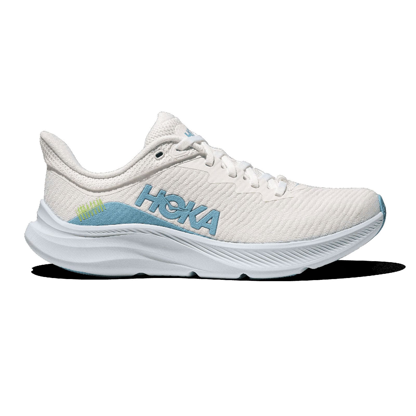 (取寄) ホカオネオネ レディース ソリマー Hoka women Solimar White/Tundra Blue HOKA Women's Solimar White/Tundra Blue Training Shoes - Free Shipping