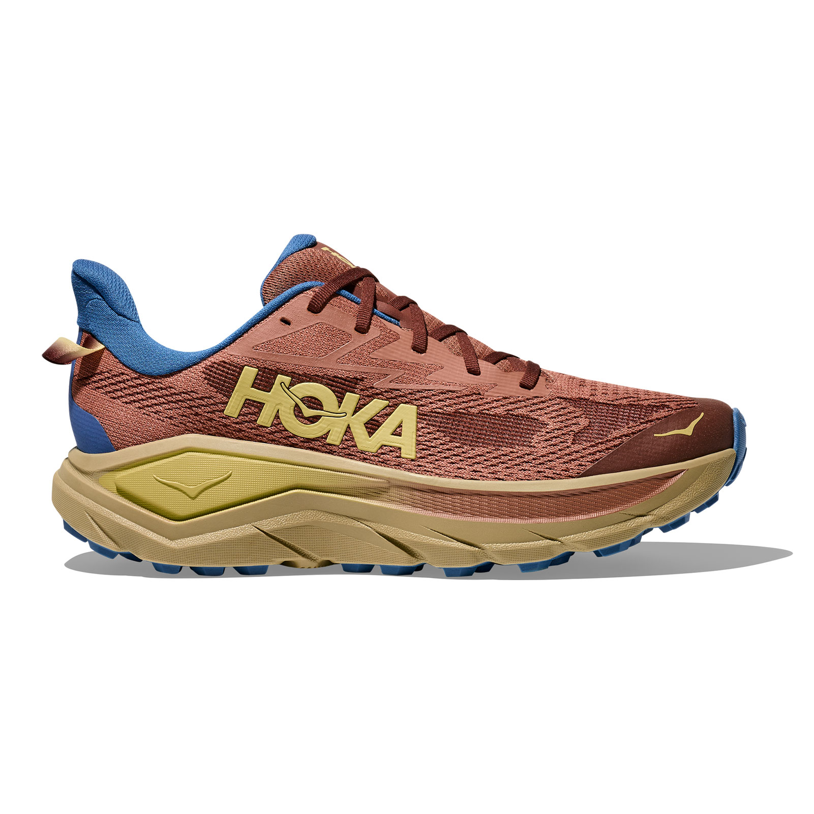 HOKA靴 HOKA Men's Challenger 8 Maple/Cardamom Trail Running Shoes