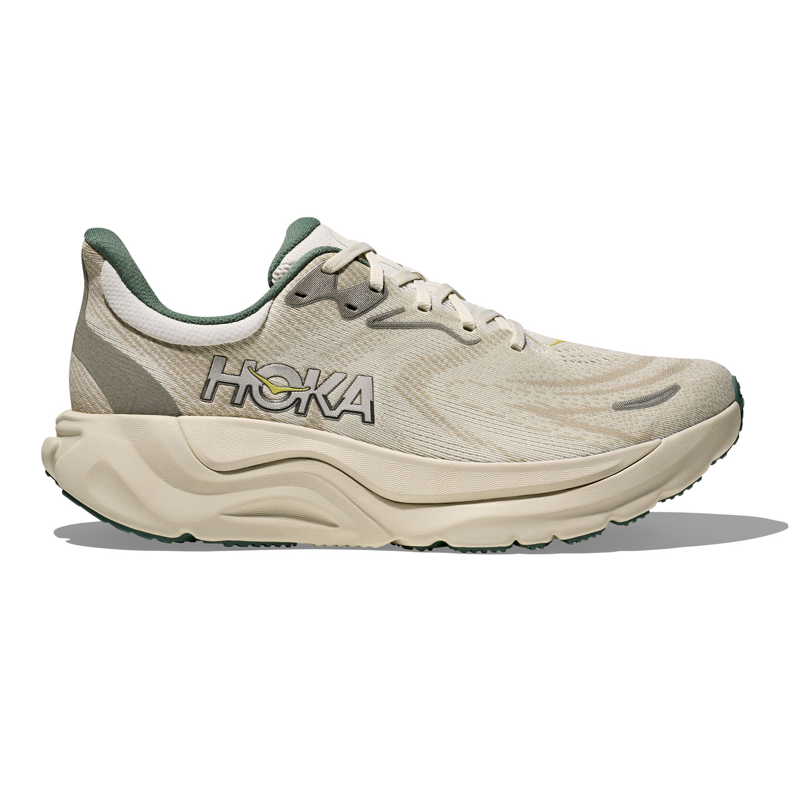 HOKA Men's Arahi 8 Truffle Salt/Oyster Mushroom Running Shoes