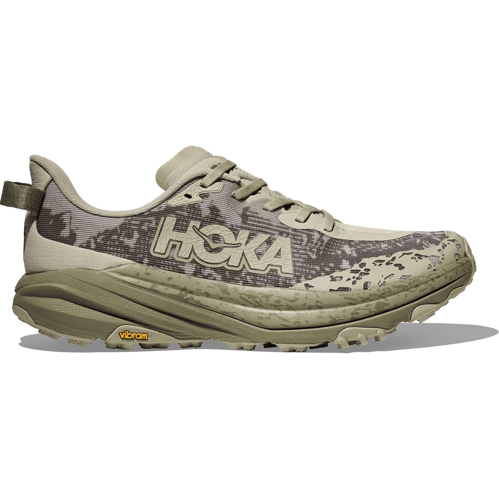 HOKA Men's Speedgoat 6 Oyster Mushroom/Wild Mushroom Shoes - Free