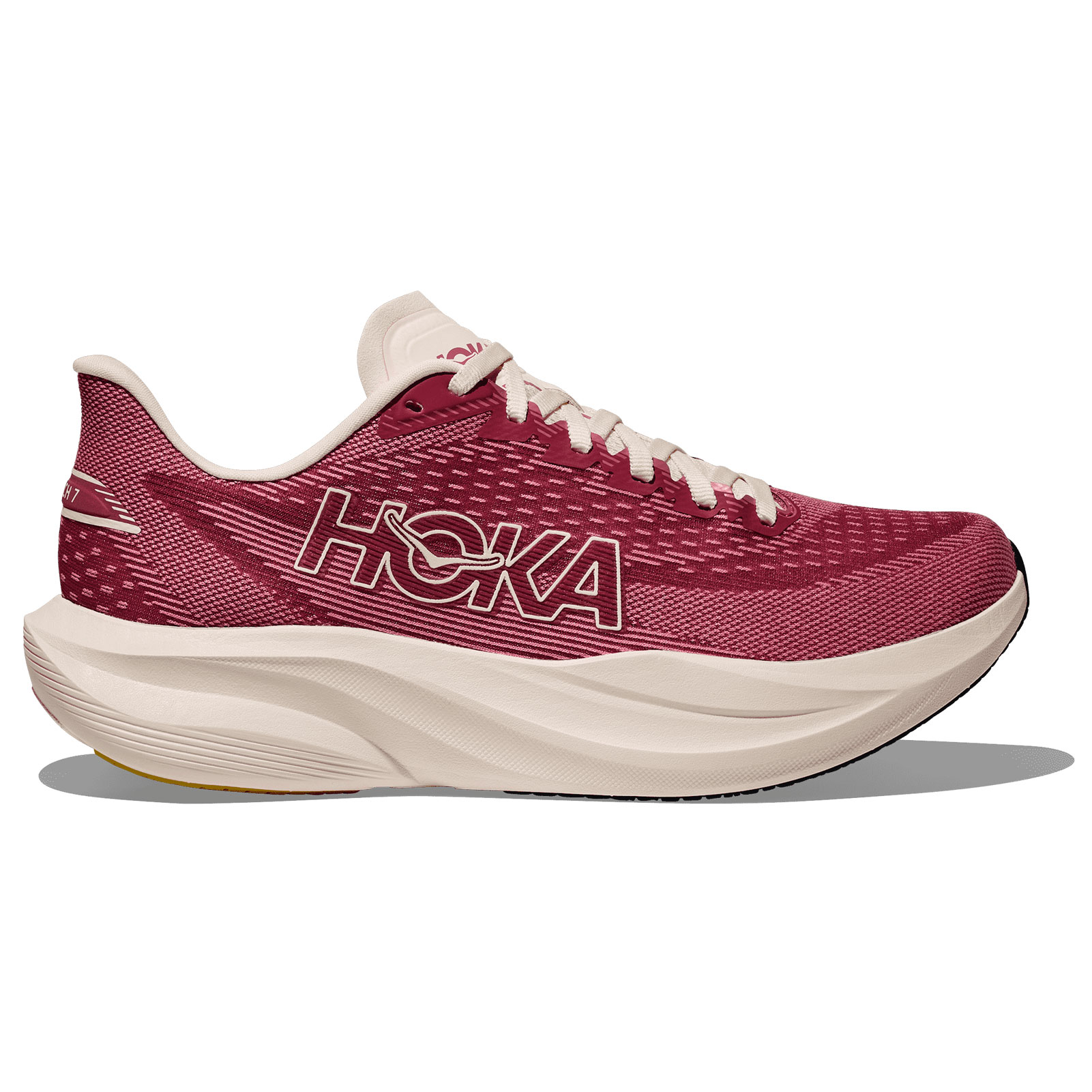 ohga ローズ HOKA Women's Mach 7 Lingonberry/Cranberry Running Shoes - Free