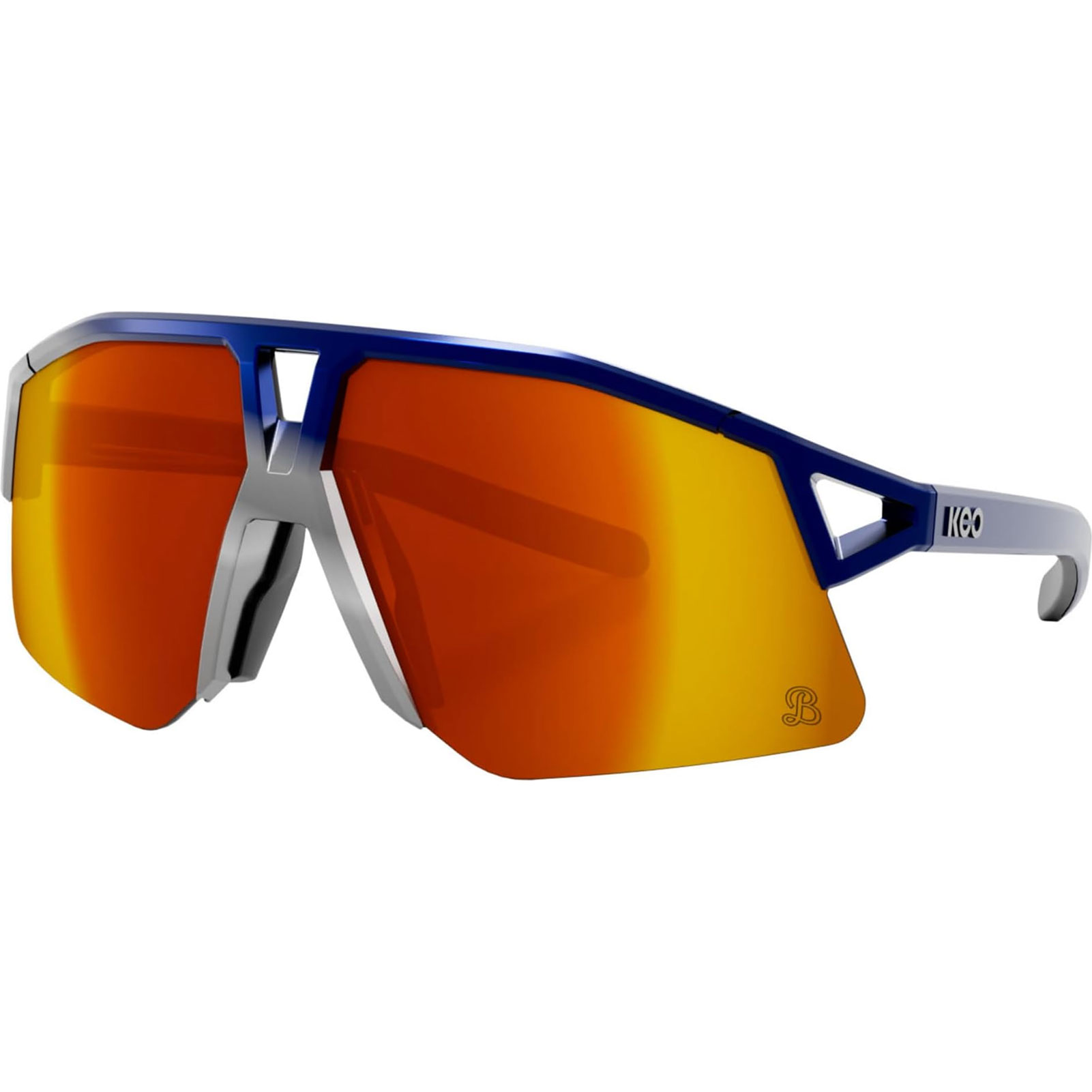 KOO Hype Red Bull Bora-Blue/Silver L. Red MR Sunglasses (OEY00013
