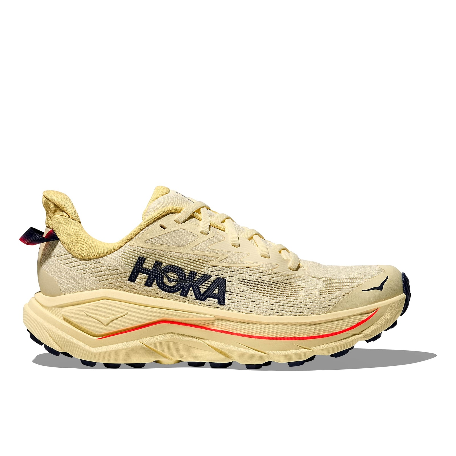 HOKA Women's Challenger 8 Vintage Yellow/Midnight Blue Running