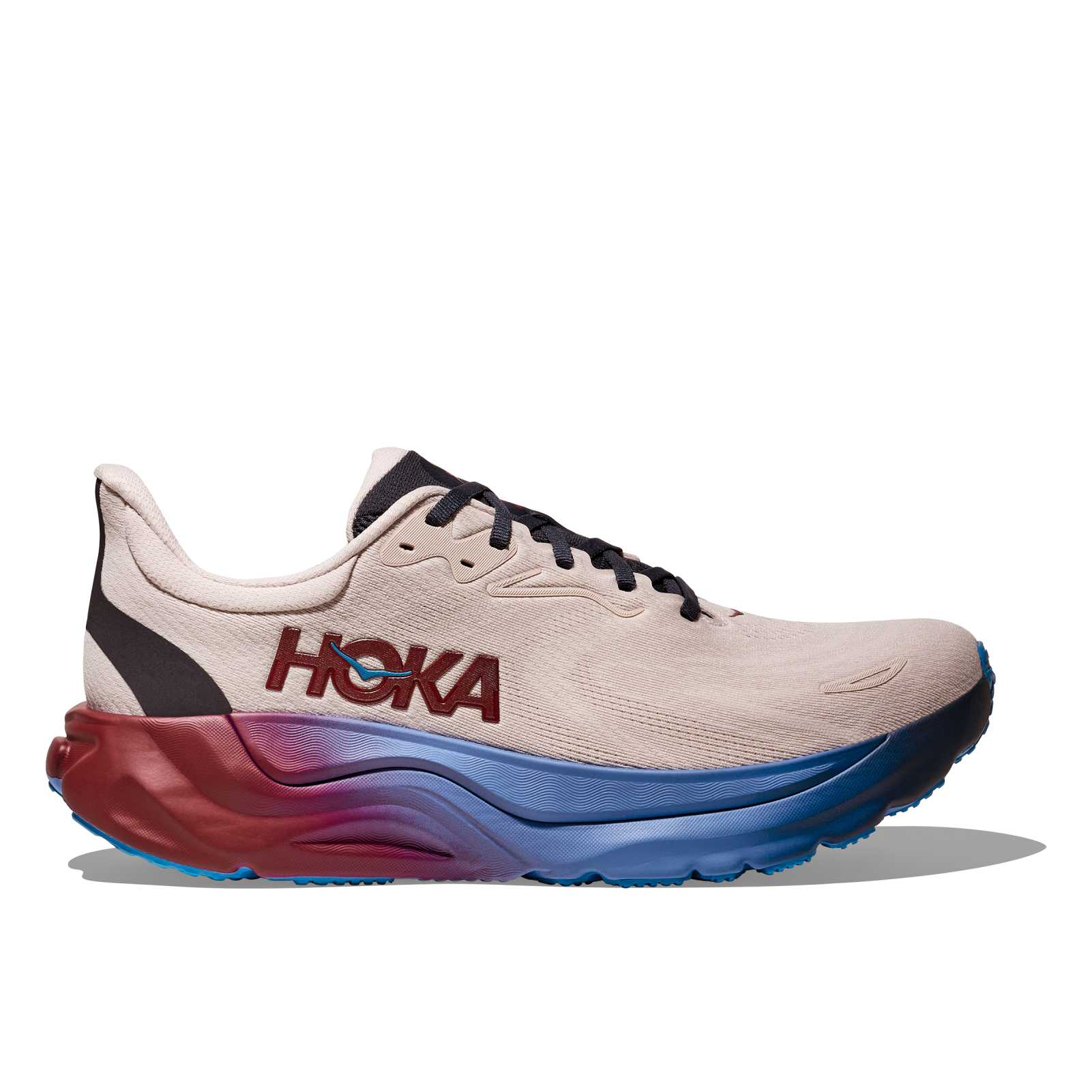 HOKA Men's Arahi 8 Wide Stucco/Grout Running Shoes - Free Shipping