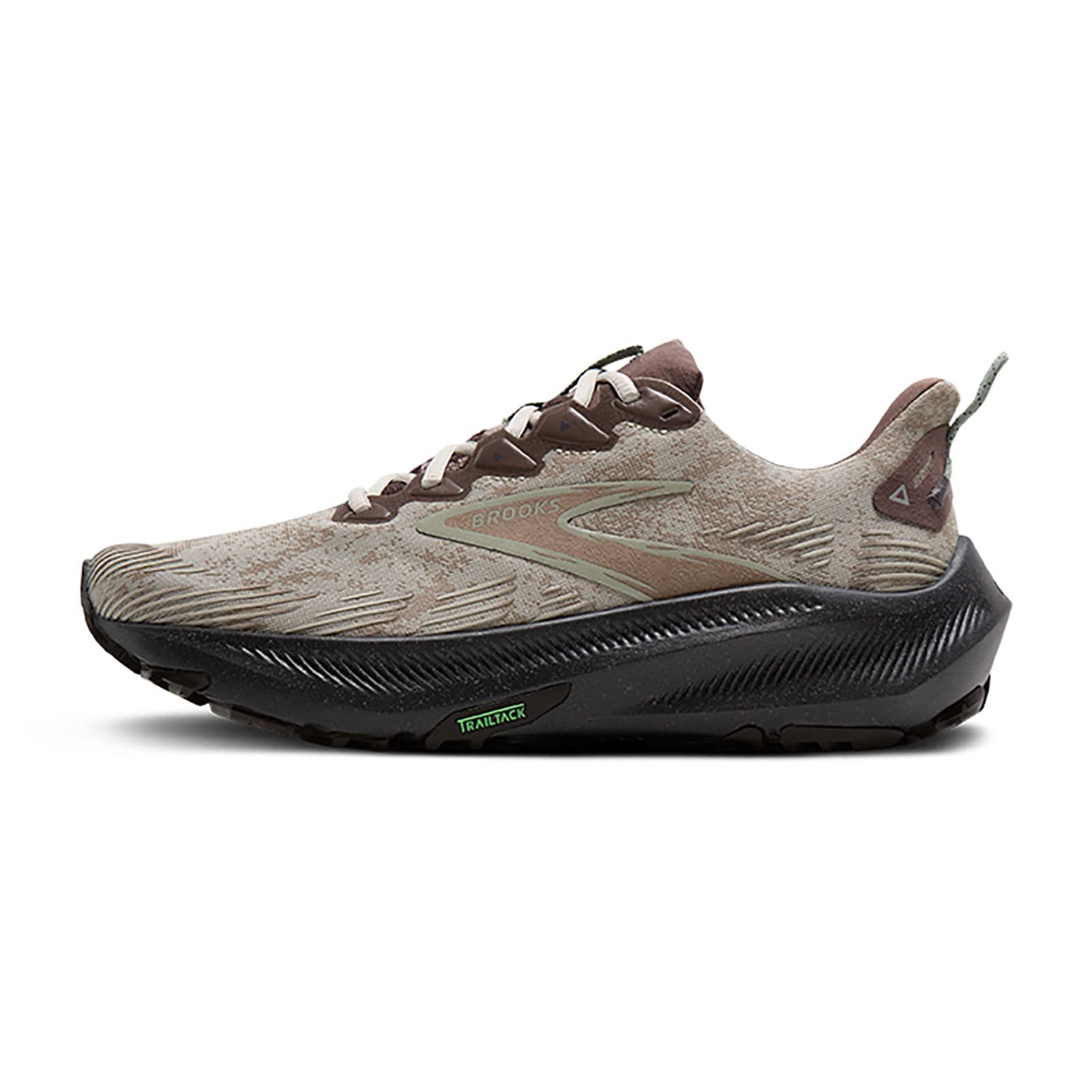 BROOKS Men's Ghost Trail Limited Edition Ganache/Coffee/Green