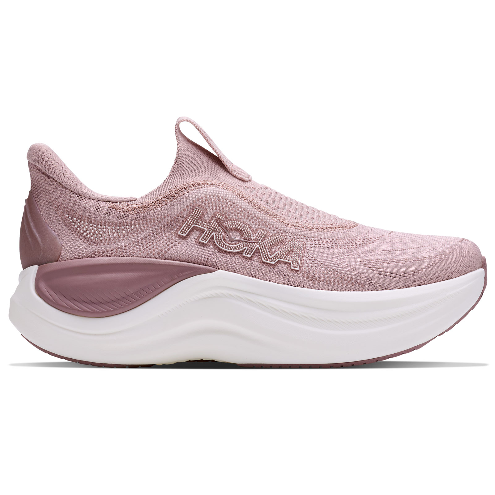 【ローズ】 HOKA Women's Skyward Laceless Glimmers Pink Opal/Alabaster