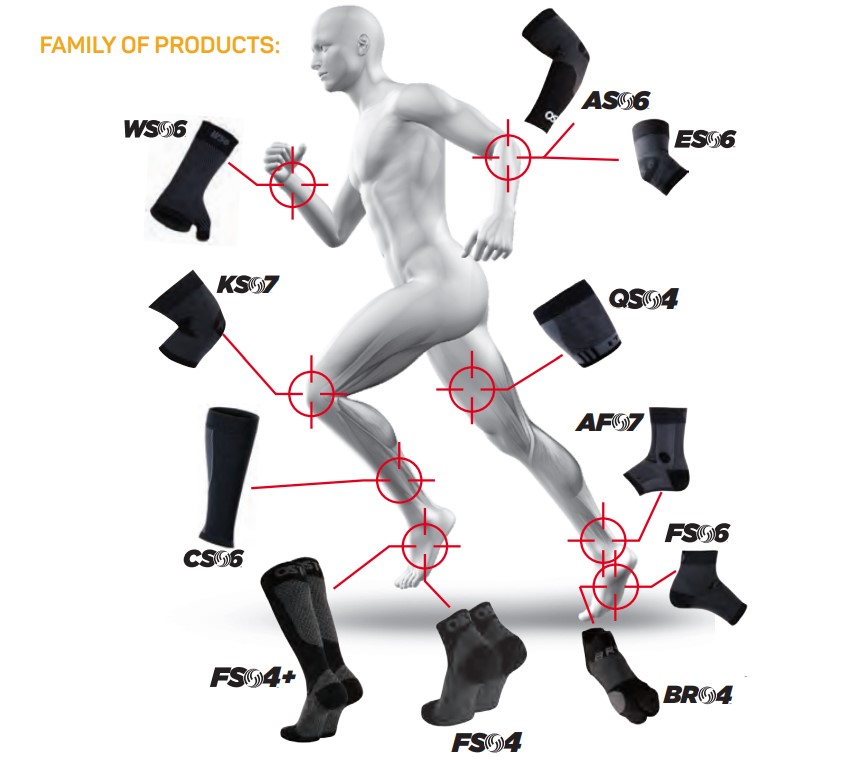 OS1st Thin Air Performance Calf Sleeves (Pair) - TA6