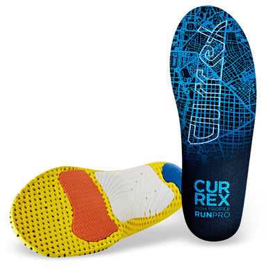 CURREX RunPro High Profile Blue Insole Free Shipping