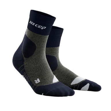 Lightweight merino hiking mid-calf compression socks CEP