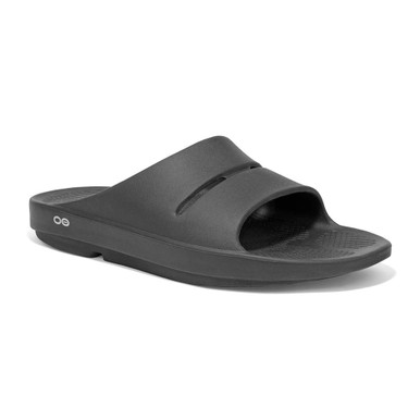 ✨ OOFOS OOahh Recovery Slide Sandals Black Unisex EU 42 M9 W11 ? 2200BLACK_shot2.jpg?v=  main image 3
