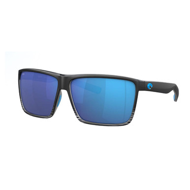 COSTA DEL MAR Men's Rincon Matte Smoke Crystal Fade/Blue
