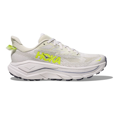 HOKA Women's Challenger 8 White/Neon Hoka Citrus Trail Running
