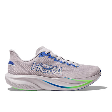 Hoka Gray and Blue Athletic Shoes with Neon Accents Bondi 9 Men main image 3