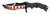Falcon Shark 440 Black ABS Bowie Knife with 440 stainless steel blade and sure grip handle