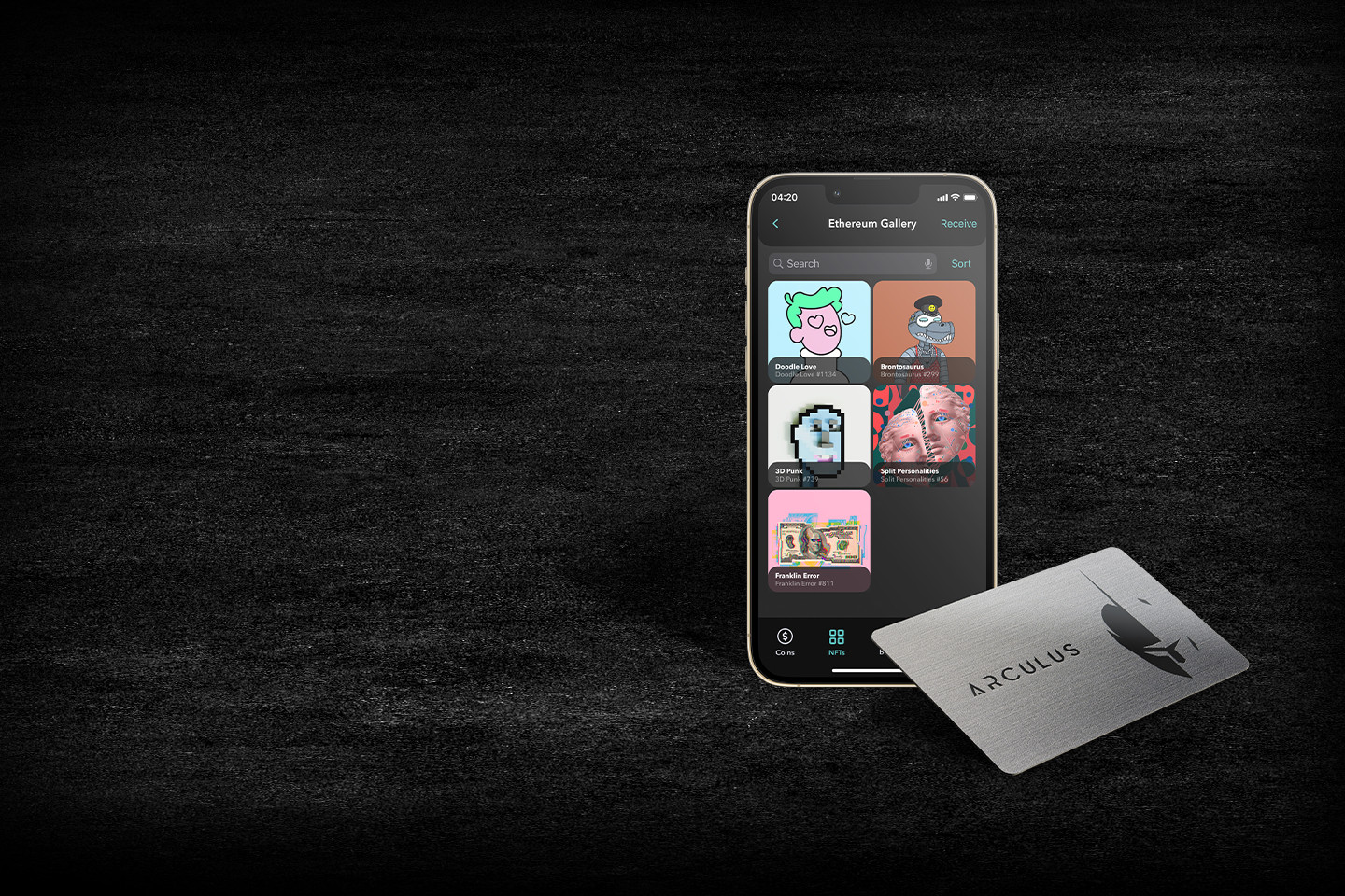 Arculus Secure Crypto Cold Storage Wallet