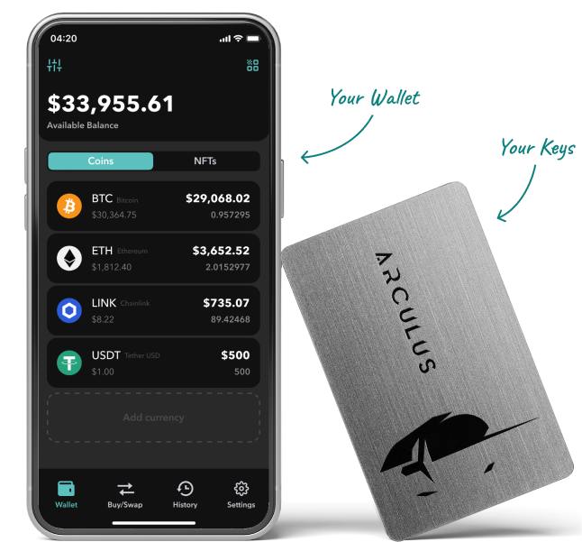 crypto cold storage wallet