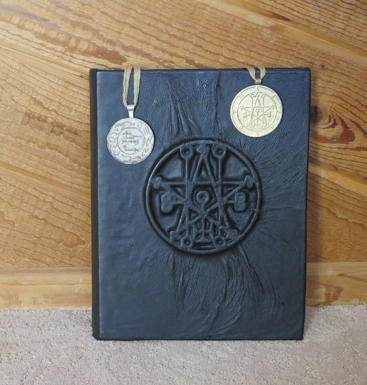 Custom covered leather blank journal 8.5" x 11" 2