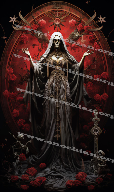 Santa Muerte art print 65