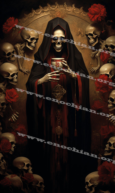 Santa Muerte art print 116