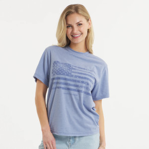 SOUTHERN MARSH OLIVIA VINTAGE TEE - FLAG SOUTHERN MARSH OLIVIA VINTAGE TEE - FLAG