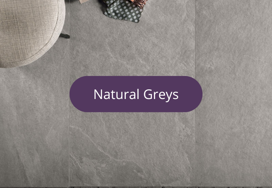 Valverdi indoor out grey stone effect porcelain tiles