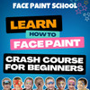 XO KIDS Creative Fun Face Paint Party Set with Online Course | Bundle Set