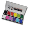 XO Art Co Creative Face Paint Palette 12 colours