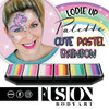 Lodie Up Pastel Palette Cute Rainbow
Fusion Body Art Face Paint Palette