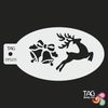 TAG Body Art Face Paint Stencil REINDEER BELLS