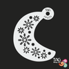 TAG Body Art Face Paint Stencil SNOWFLAKE SWIRL