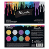 BRILLIANT METALLIC Mehron Paradise Makeup AQ™ Palette 8 Colours