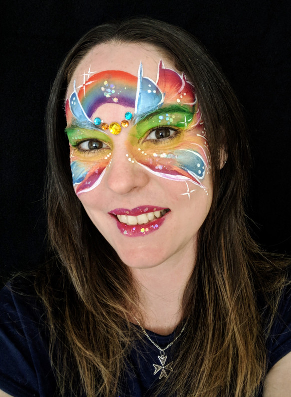 Butterfly Mask Face Paint Winner 