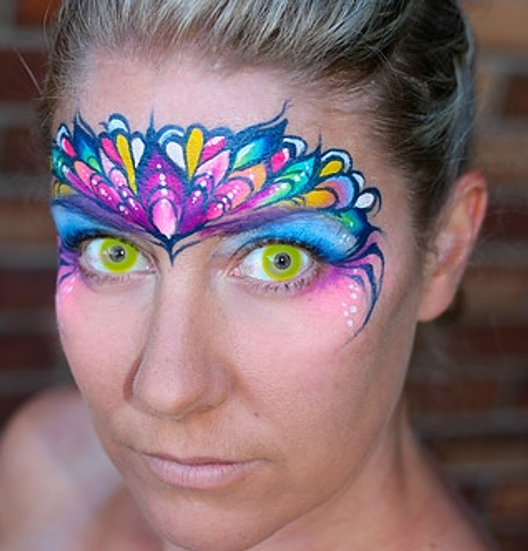 Meet Kristy O'Neil, sponsored artist (experienced competitor), Australian Body Art Festival 2017