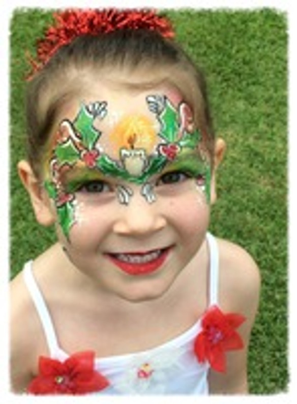 Entries and Winners - Christmas Face Paint Photo Contest 2015