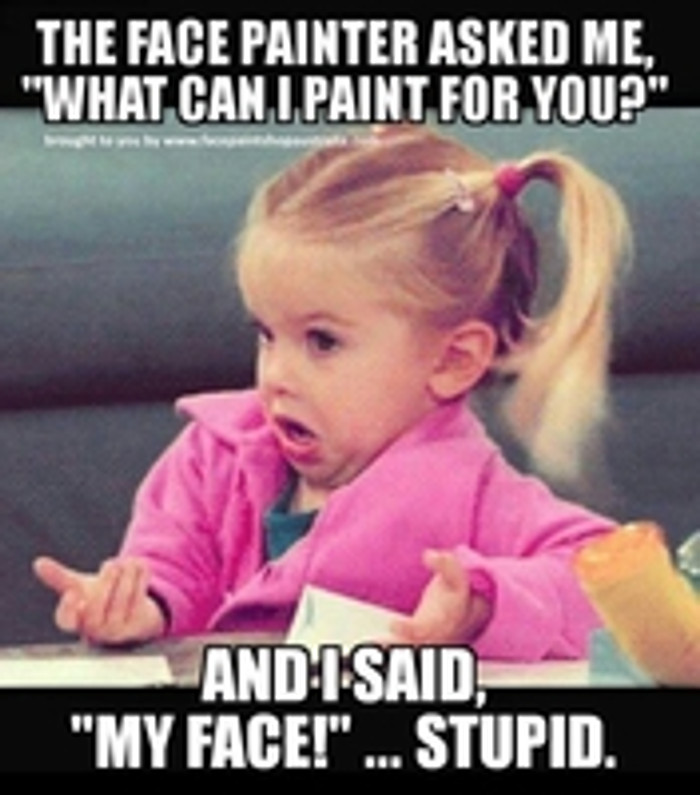 Face Painting Memes - Just for Fun