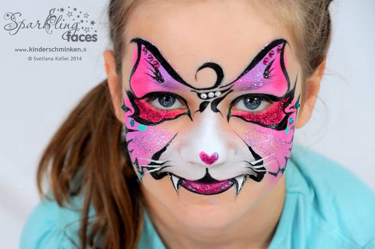 5 of the coolest cat face painting designs
