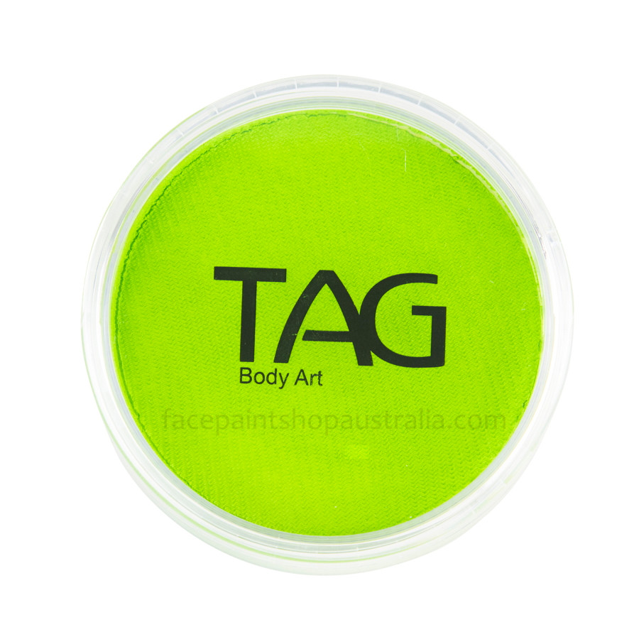LIGHT GREEN Face and Body Paint 32g by TAG Body Art Face Paint Shop