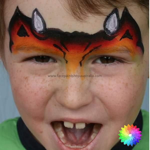 DRAGON one stroke split cake 30g by TAG Body Art Face Paint Shop Australia