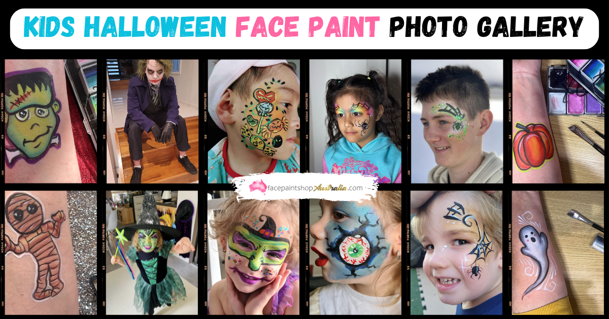 5 Easy Halloween Face Paint Ideas for Kids Face Paint Shop Australia