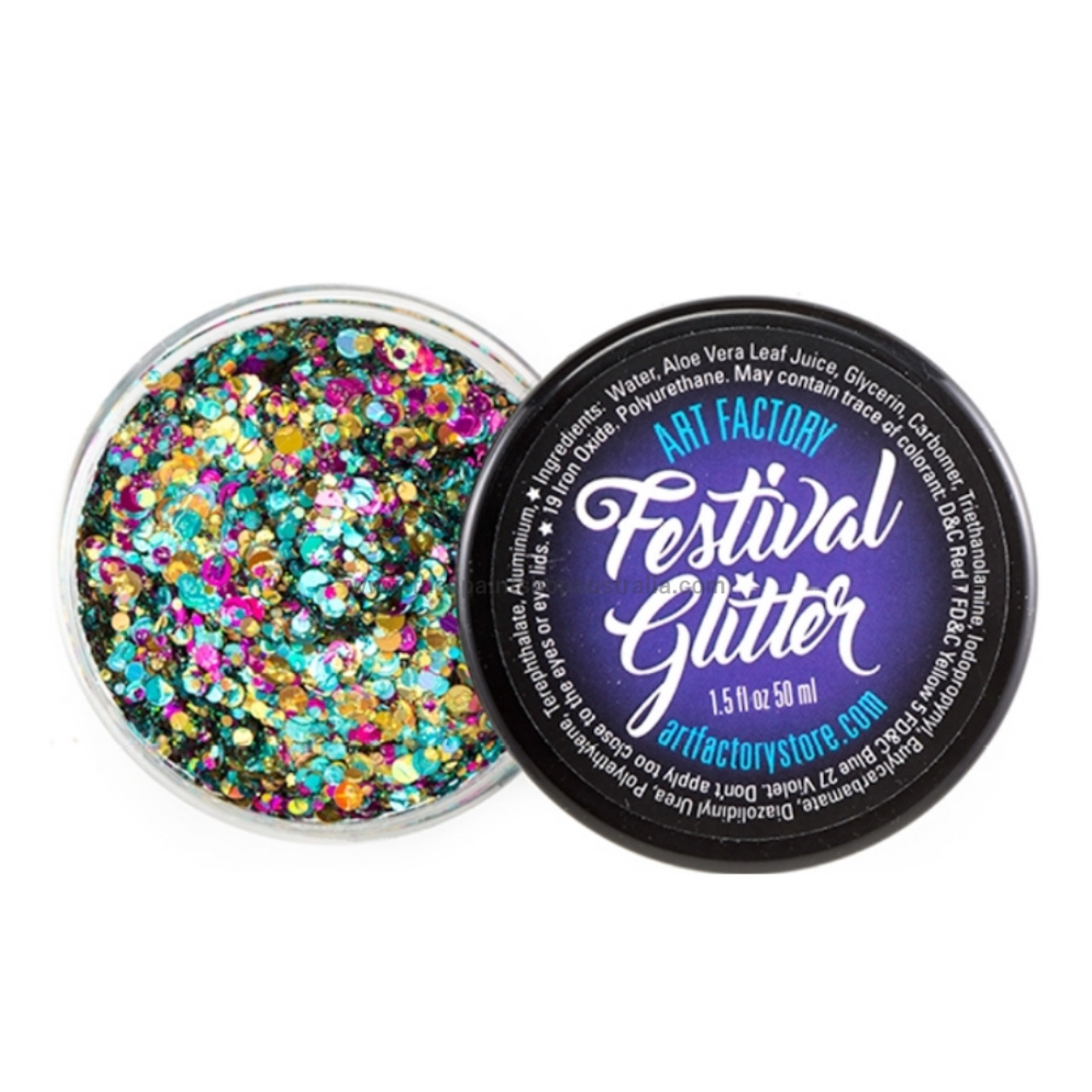 Unicorn Pop Festival Glitter By The Art Factory Face Paint Shop