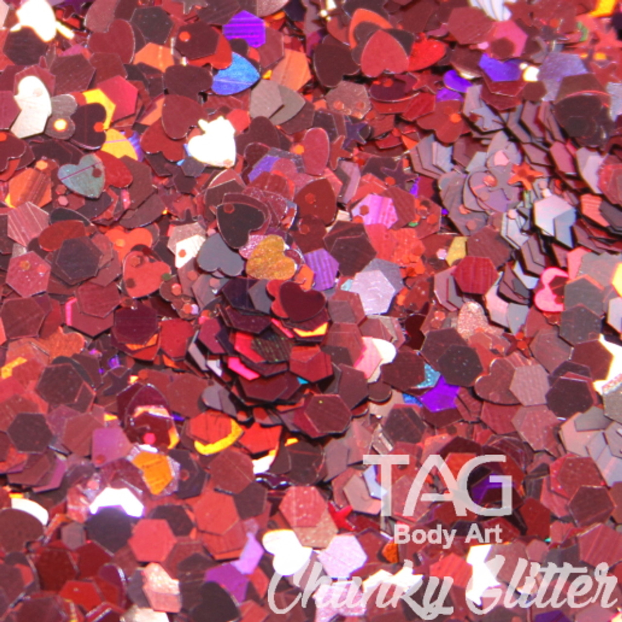 Face Glitter Chunky Glitter Hexagons Glitter+ultra-thin Glitter