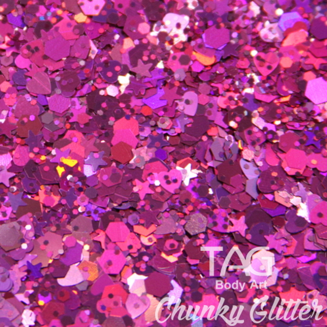 BREATHLESS -Light Pink Chunky Glitter - Custom Blend - Chunky Mix