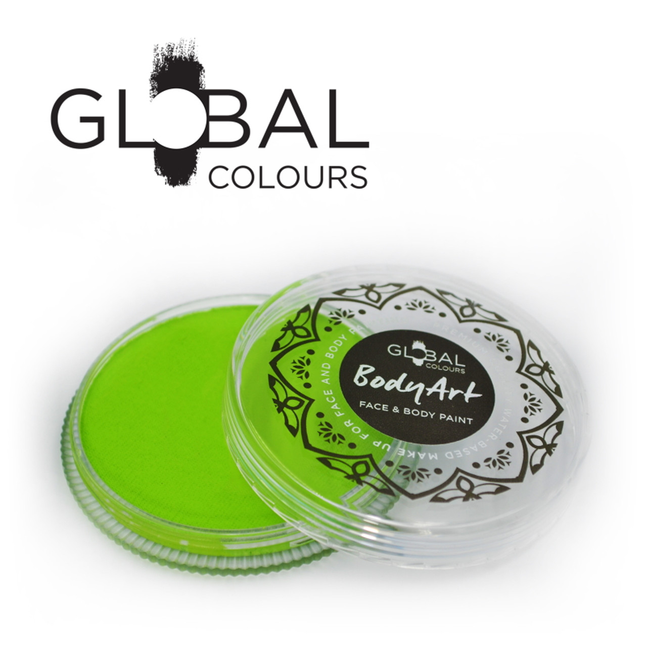 LIME GREEN and Body Paint Makeup by Global 32g - Face Shop Australia