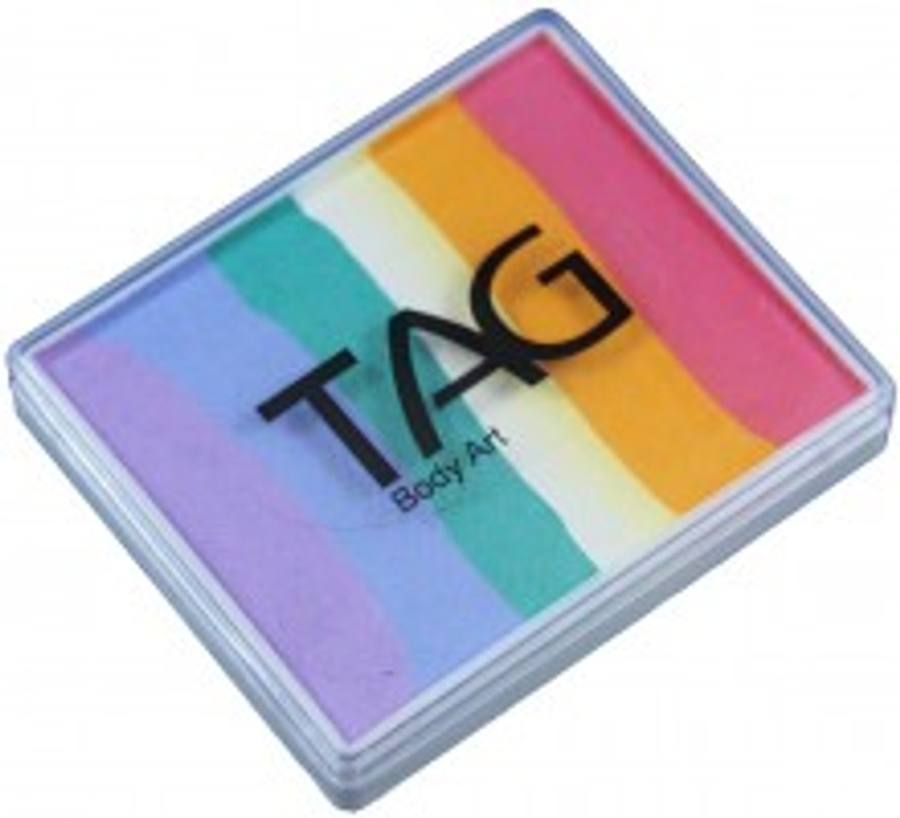 RAINBOW face paint split cake 50g by TAG Body Art - Face Paint