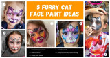 5 Fun Kitty Cat Face Paint Ideas