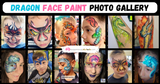 Dragon Face Paint Ideas to Inspire