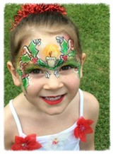 Entries and Winners - Christmas Face Paint Photo Contest 2015