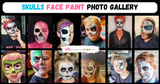 Skulls Face Paint Ideas to Inspire