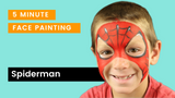 How to face paint spiderman (easy)